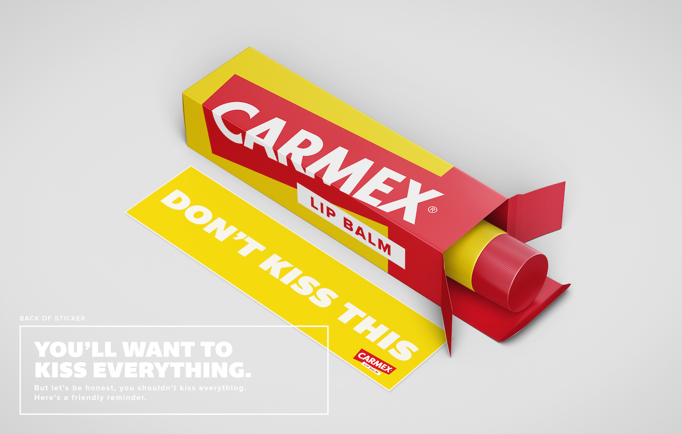 carmex packaging